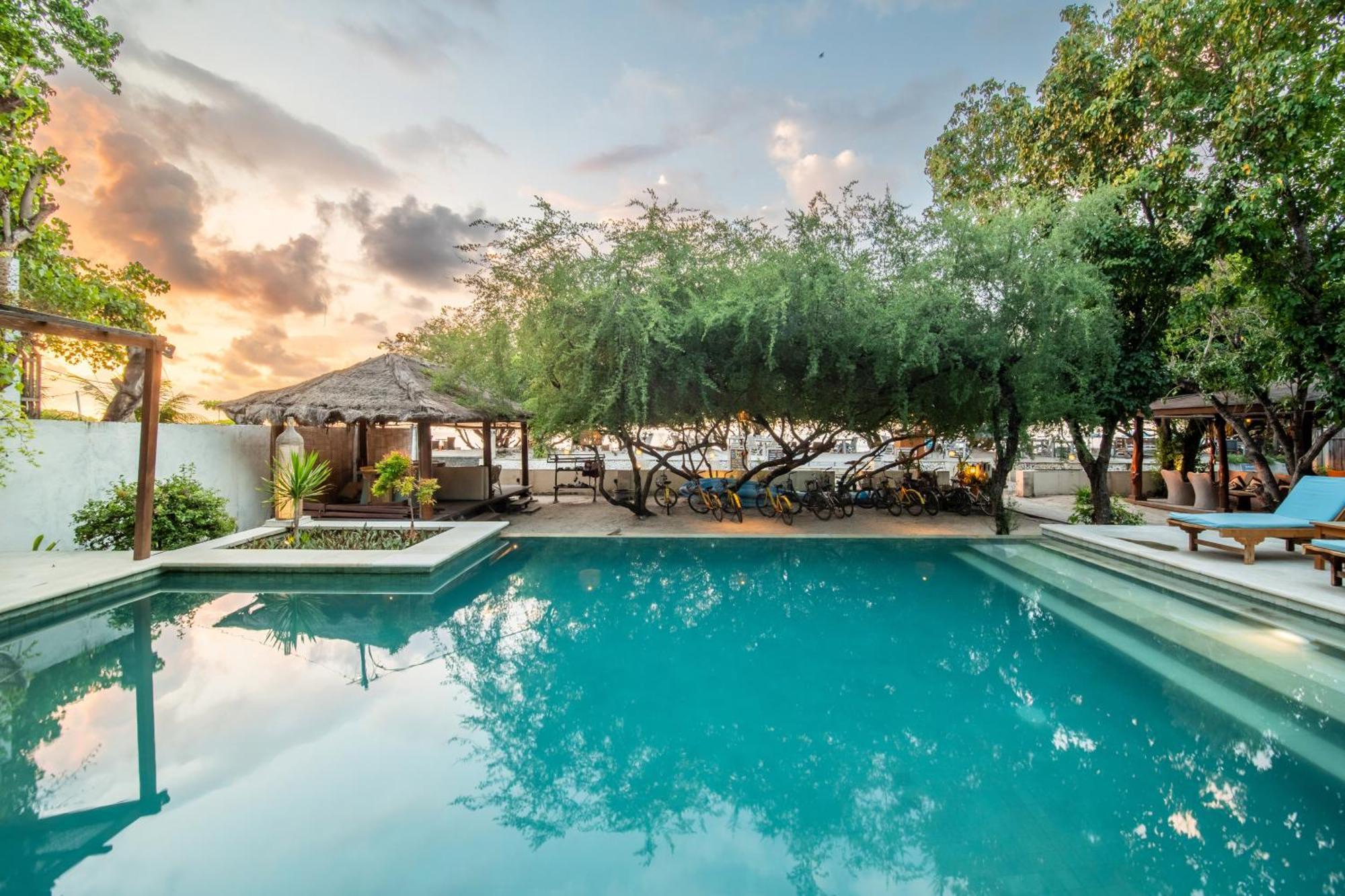 Hotel Wilson'S Retreat Gili Trawangan Exterior foto
